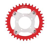 BONKZEBU Adaptador de Piñón 104BCD Araña de Plato de Transmisión Media Duradera para BBS01 BBS02, Aleación de Aluminio Cortada por CNC para un Rendimiento Estable, Adecuado para 7, 8, 9, 10, 11