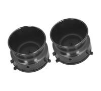 BONKZEBU Adaptadores de Buje Nab 1 par de Aleación de Aluminio Pulido | Compatible con StuderReVox, Akai, Tec, Tascm, Nagra, Diseño Bloqueable, Base ABS Resistente Al Desgaste, Abridor de 10