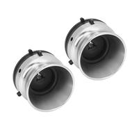 BONKZEBU Adaptadores de Buje Nab 1 par de Aleación de Aluminio Pulido | Compatible con StuderReVox, Akai, Tec, Tascm, Nagra, Diseño Bloqueable, Base ABS Resistente Al Desgaste, Abridor de 10
