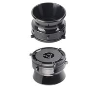 BONKZEBU Adaptadores de Cubo Nab de 1 par, Apertura de Aluminio Pulido Profesional de 10 Pulgadas para Studer para Akai para, Adaptadores de Cubo Nab con Cerradura, Adaptadores de (Negro)