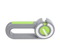 BONKZEBU Afilador de Cocina de Acero de Tungsteno, Eficiente Afilador de Cuchillas Todo en uno para Cortador de Tijeras, Entusiastas de la Cocina, 7,68x3,15x1,57 Pulgadas (Gris Verde)