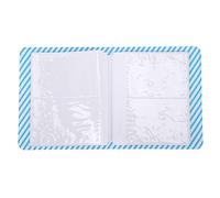 BONKZEBU Álbum de Fotos Compatible con, 64 Bolsillos, Mini Estuche de Almacenamiento de Fotos con 16 Páginas, Libro de Recuerdos de Colección de de 3 Pulgadas para Amigos, Ligero