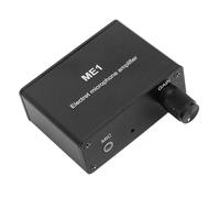 BONKZEBU AMP de Micrófono Electret Ganancia Ajustable 0-20dB, Preamplificador de Sonido de Auriculares de Micrófono de Condensador ME1 3,5 Mm Entrada, Dispositivo de Preamplificador de