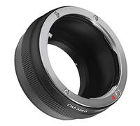 BONKZEBU Anillo Adaptador Convertidor OM-4/3 Material de Aleación de Aluminio de Enfoque Manual Apto para Cámara con Montura M4/3