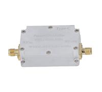 BONKZEBU Atenuador Digital Hembra SMA 33DBm Ganancia 10M-6GHZ 0.5dB Paso Aleación de Aluminio CNC para Receptor Beidou Amplificación de Señal de Alta Precisión 1PC Factor de Ruido 5dB