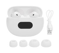 BONKZEBU Auriculares Inalámbricos, Cancelación de Ruido 8-9H Tiempo de Trabajo Carga Rápida Pantalla de Batería LED Control Táctil, con Chip Digital para un Sonido Claro, para Deportes