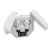 BONKZEBU Auriculares Inalámbricos con Traductor de Idiomas, Batería de Alta Capacidad, Traducción en Tiempo Real para Comunicación Internacional, 1 Unidad (Blanca)