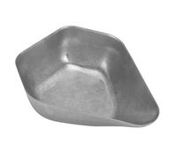 BONKZEBU Bandejas Eficientes para Verter Granos de Café de Acero Inoxidable para Restaurante Café Casero, Plato de Almacenamiento de Color Retro con Plato de Pesaje de Polvo de 2 Piezas, Material 304