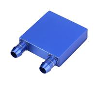 BONKZEBU Bloque de Refrigeración por Agua de Aluminio Disipador de Calor Eficiente del Enfriador de CPU para Radiador Industrial, 41 X 41 X 12 Mm, Película de Refrigeración de Semiconductores, por