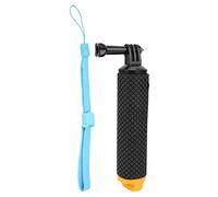BONKZEBU Buceo Selfie Stick Monopod Empuñadura Flotante para 9, ABS Diseño a Cuadros Antideslizante Accesorio de Buceo para Natación (Amarilla)