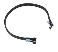 BONKZEBU Cable de Alta Velocidad MCIO a MCIO 8X, 74 Pines 2.1 Pies Recto a Recto 32 Gbps Cable de Transferencia de Datos de Alta Velocidad para Centro de Datos de Servidor, de