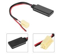 BONKZEBU Cable de Audio Bluetooth Aux, Adaptador de Línea Alámbrica para 159 2007-, Plug & Play, Música para Teléfono/Tableta, Uso en Coche