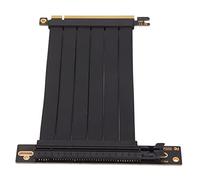 BONKZEBU Cable de Extensión para Tarjeta Gráfica de Alta Velocidad Cable Elevador Extensor PCIE 3.0 X16 de Baja Pérdida de 128 Gbps Fácil de Usar para Entusiastas de la Tecnología Negro