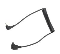 BONKZEBU Cable del Obturador de la Cámara Cable de Control Remoto Profesional Resistente Al Desgaste en Espiral en Espiral Negro 30 Cm Adecuado para Cámaras Ligero 1 Pieza Apto para Fotógrafos