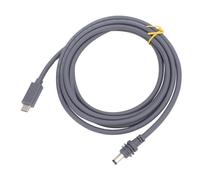 BONKZEBU Cable Resistente Al Agua de 7 Pies USB C a CC, Conector de Alimentación de 20V 5A para Cargador PD de 100W, Tiras de Luz LED para Uso en Estudio