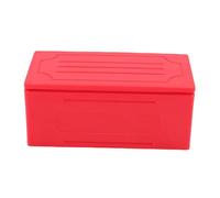 BONKZEBU Caja de Herramientas Simulada RC, Estuche Decorativo Exquisito para Exhibición de Escena de Modelo de Coche e Interacción Entre e Hijos, Material ABS (Rojo)