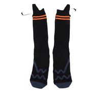 BONKZEBU Calcetines Recargables con Calefacción Eléctrica Calor Rápido para Invierno Trabajo Al Aire Esquí Camping con 4 Configuraciones de Temperatura para Hombres y Mujeres 2 Pares Negro