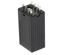 BONKZEBU Carcasa de PC Pin Fuerte Rango 0.1S-99H Pantalla LED Digital Relé Temporizador para Control de Aire Acondicionado, de Riego Relé de Tiempo de 24 V