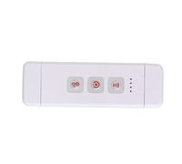 BONKZEBU Clamp/Holder Ultrafino en Luz de Libro Recargable Mini Luz de Lectura USB para Viajes, Cuentos Antes de Dormir (Blanca)