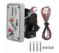 BONKZEBU CoinAcceptor con Indicador LED que Cambia de Color, Control de Programa de CPU, Toma de Salida Dual para Fichas de 22 a 28 Mm