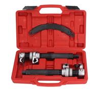 BONKZEBU Compresor de Muelles Helicoidales, Herramientas Compresoras de Muelles de Alta Resistencia Ajustables con Soporte Protector para Automóviles y Camiones, Capacidad de 1200