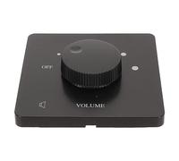 BONKZEBU Control de Volumen de 50 W Seguridad Profesional Perilla de Sintonización de 5 Engranajes Controlador de Volumen para Parlantes Domésticos Control de Volumen en Pared de 50 W