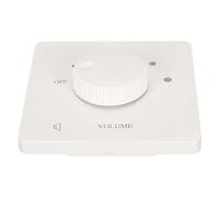 BONKZEBU Control de Volumen de 50 W Seguridad Profesional Perilla de Sintonización de 5 Engranajes Controlador de Volumen para Parlantes Domésticos Control de Volumen en Pared de 50 W (/)