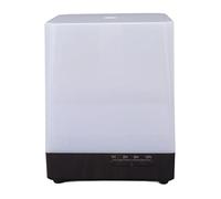 BONKZEBU Control Remoto para el Hogar Luz Nocturna Difusor de Humidificador de Niebla de Aire para la Oficina en el Hogar Relajación del Sueño 6.5 X 5.1 Pulgadas ABS PP Blanco 550 Ml (Enchufe europeo)