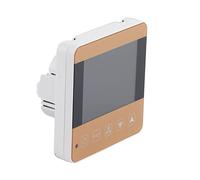 BONKZEBU Controlador de Temperatura de Termostato Digital LCD Inteligente para Aires Acondicionados Centrales y Unidades de Fan Coil 3A 200-240V 1 Unidad (Tipo estándar)