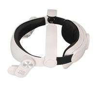 BONKZEBU Correa para la Cabeza de Auriculares 2 VR Efectos de Sonido Mejorados Mayor Inmersión para Comodidad Ajustable Blanco