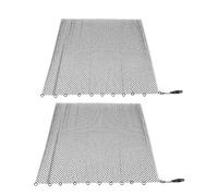 BONKZEBU Cortina de Malla de Pantalla de Chimenea de Hogar, Pantalla de Malla de Pantalla de Chimenea de Chimenea, Pantalla de Malla de Chimenea de Chimenea, Pantallas de Malla de (24 * 20 Pulgadas)