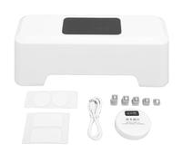 BONKZEBU Descargador Automático de Inodoro con Sensor, Sensor Automático de Descarga de Inodoro 0.25S Inducción Rápida con Inteligente Inalámbrico para Descarga Manos Libre