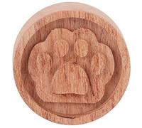 BONKZEBU Difusor de Aceites Esenciales, Caja de Aromaterapia Portátil de Madera, Sala de Estar Relajante para Viajes, Palisandro Rojo (Pata de gato)