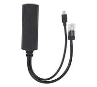 BONKZEBU Divisor PoE Módulo de Fuente de Alimentación USB Cable Separador de Aislamiento de 48 V a 5 V para Tableta Micro USB, Tamaño Pequeño, Cómodo de Usar para Uso Doméstico en la Oficina