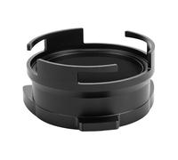 BONKZEBU Embudo Dosificador de Aleación de Aluminio de 54mm para Máquina de café, sin Necesidad de Sujetar, Negro, Accesorios para Máquina para Preparar café