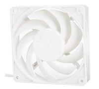 BONKZEBU Enfriador de CPU de bajo Ruido Radiadores de Computadora de 2400 RPM, Ventilador de Enfriamiento de PC de Escritorio de Alta Velocidad Negro, para Trabajadores de Oficina en el Hogar (Blanco)