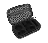 BONKZEBU Estuche de Transporte para Cámara de Acción para GO3 Bolsa de Almacenamiento de Carcasa Dura de PU Impermeable, Bolsa de Almacenamiento Protectora para Cámara Portátil para Disparos Al