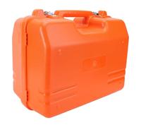 BONKZEBU Estuche de Transporte para Estación Total Prism, Diseño Resistente de Doble Cerradura para Profesionales de Topografía Al Aire Libre, Material PP Duradero