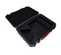 BONKZEBU Estuche de Transporte Satelital Portátil con Cargador de Automóvil para Mini Antenas, Ideal para Viajes en Vehículos Recreativos y Aventuras Al Aire Libre