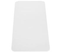 BONKZEBU Funda de Transporte para Teclado para K380, Funda Fina de Piel Sintética con Diseño de Protección para la Cabeza para Viajes (Blanco+Plata)