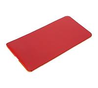 BONKZEBU Funda de Transporte para Teclado para K380, Funda Fina de Piel Sintética con Diseño de Protección para la Cabeza para Viajes (Rojo y Amarillo)