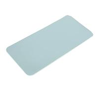 BONKZEBU Funda de Transporte para Teclado para K380, Funda Fina de Piel Sintética con Diseño de Protección para la Cabeza para Viajes (Azul Claro+Plata)