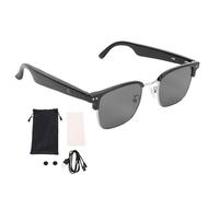 BONKZEBU Gafas de Traducción de Audio Inteligentes AI con Traducción de Idiomas en Tiempo Real, 163 Idiomas Gafas Bluetooth de en Tiempo Real, para Viajes y Uso Diario