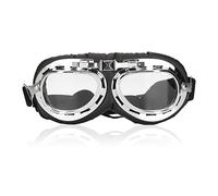 BONKZEBU Gafas para Perros, Diseño de Lentes de área Grande para una Mejor Visión y Protección, Marco Plegable con Correa Elástica Antideslizante Ajustable, para Perros Medianos y Grandes,