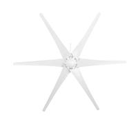 BONKZEBU Generador de Viento Pequeño, Fuente de Alimentación Eficiente, Kit de Turbinas de Molino de Viento de 6 Aspas para Monitoreo de Barco, 300W (12V)