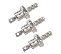 BONKZEBU Generador Rectificador Diodo Espiral Hierro Alta Dureza Módulo 25A Reemplazo para Generador, Paquete de 3 para Accesorios de (Polo negativo)