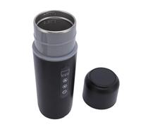 BONKZEBU Hervidor Eléctrico de Automóvil para Viajar, Calefacción de Automóvil Portátil Hervidor de Agua Eléctrica Pequeña, Calentador de Agua Portátil de Calor Duradero, para Camión de (Negro)