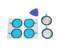 BONKZEBU Insta 36 0 X3 Guardia de Lentes, Guardias de Lentes Duales, Guardia de Lente Pegajosa con Scratchs Set para Insta 36 0 X3 Accesorios de Cámara de Acción Panorámica