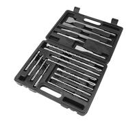 BONKZEBU Juego Combinado de Brocas de Cincel para Martillo Rotativo Eléctrico con Brocas Precisas para Romper Paredes, Excelente Penetración para Decoración del Hogar Interior y Exterior, Material