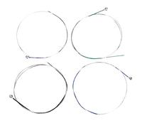 BONKZEBU Juego de Cuerdas con Núcleo de Acero para Violín, Tamaño Completo 010-029, Cuerdas Plateadas Fuertes y Duraderas para Violín 4/4